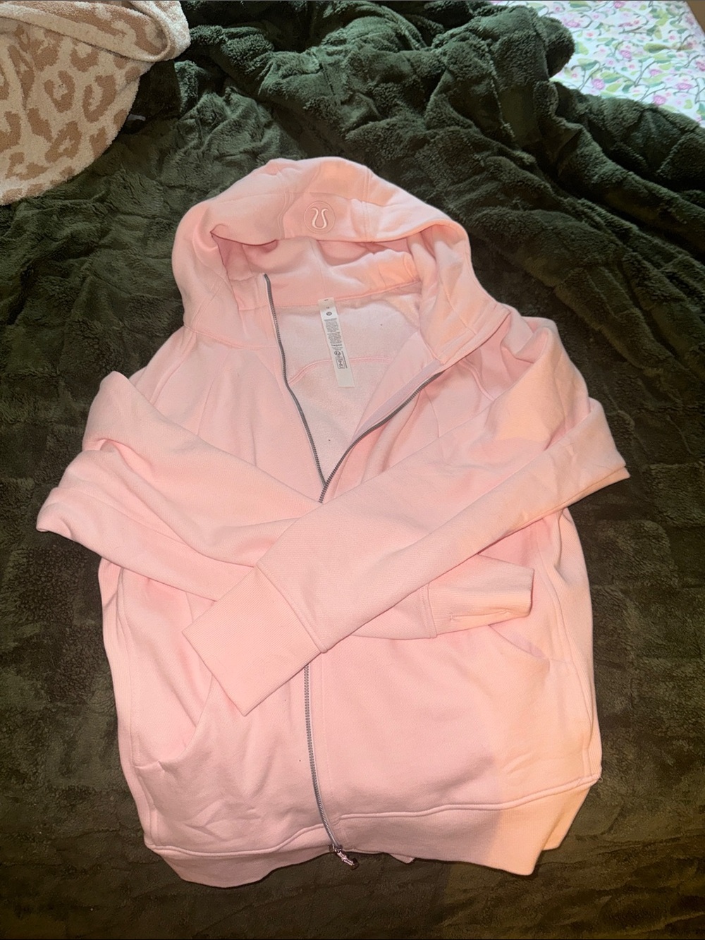 lululemon athletica milkshake scuba full zip